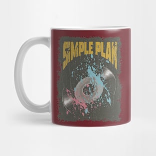 Simple Plan Vintage Vynil Mug